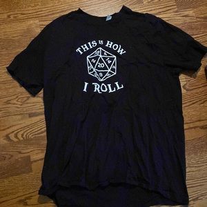 Large dnd shirt